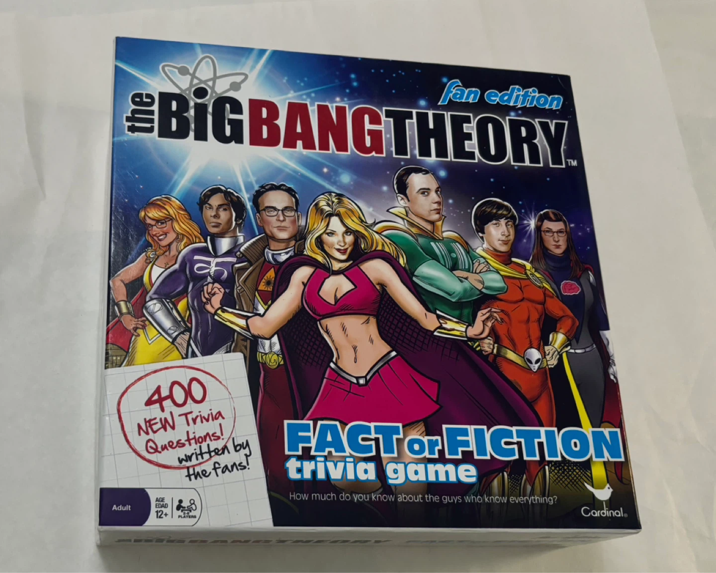 🌱The Big Bang Theory Fact or Fiction Trivia Game Fan Edition