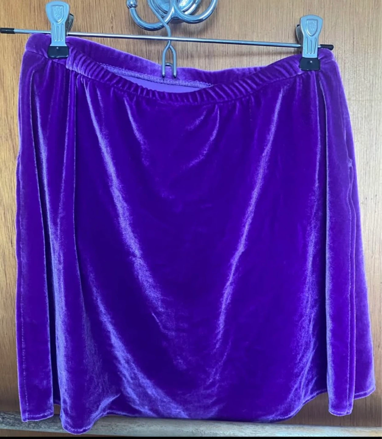 🌱  Jerry’s Figure Skating Skirt - Purple Velvet - Adult Medium - photo 2