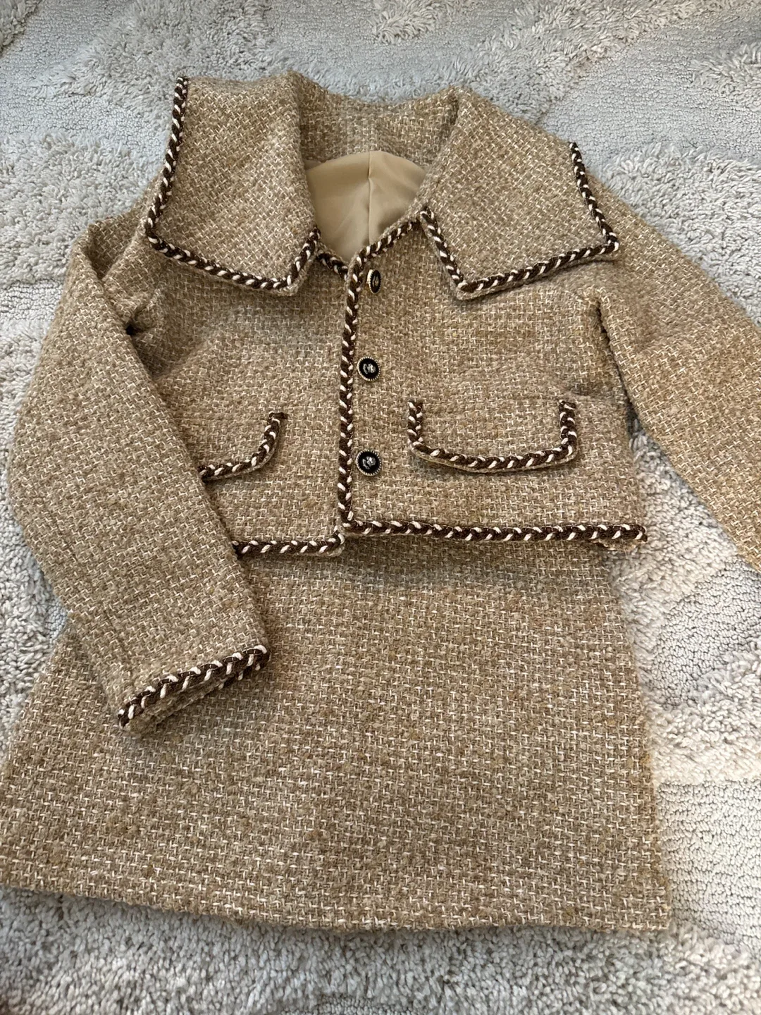 Women's Tweed jacket/Skort Suit Set