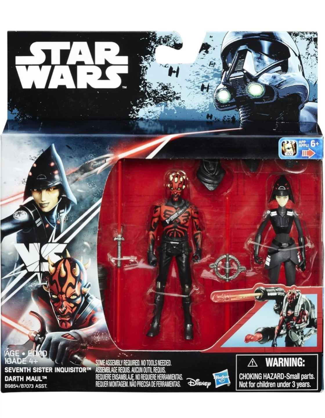 Star Wars Rebels Seventh Sister Inquisitor vs Darth Maul