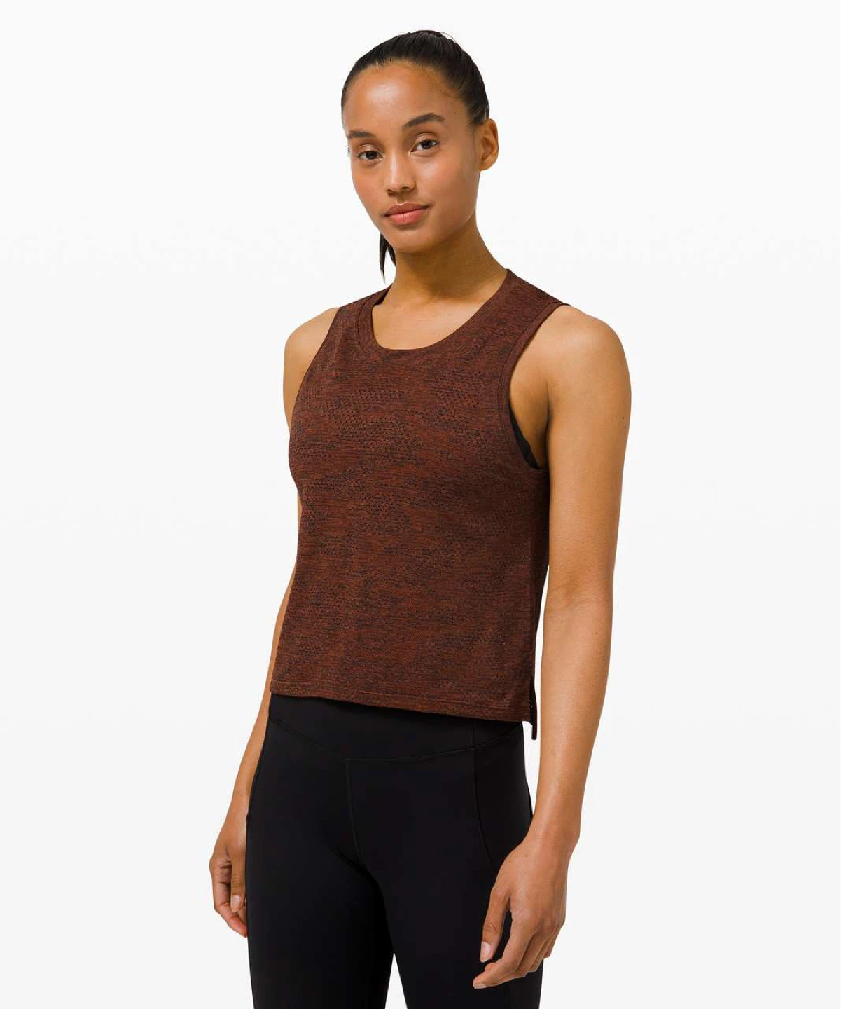 Lululemon  train to be Tank Top - Rust/Black