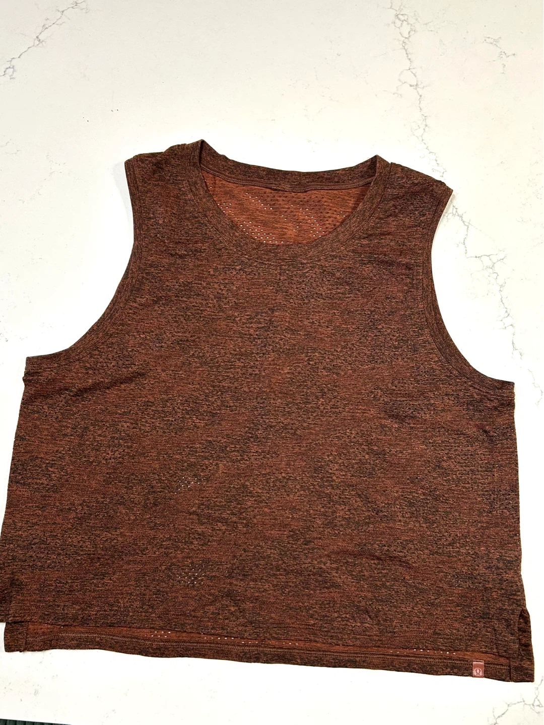 Lululemon  train to be Tank Top - Rust/Black - photo 2