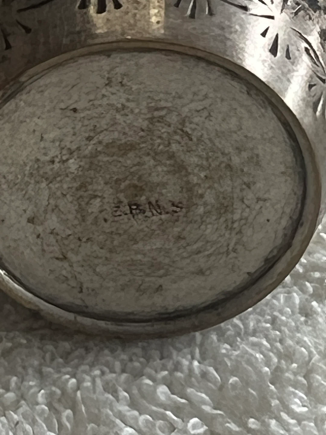 Vintage Silver Plate Salt shaker - photo 5