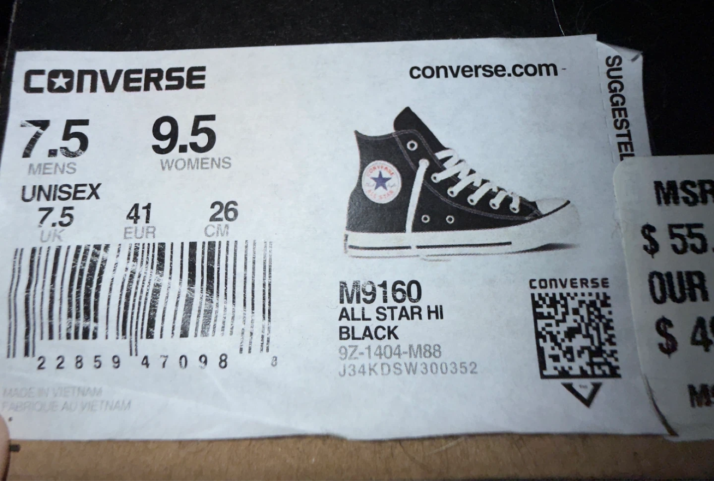 Custom Painted Converse Chuck Taylor All Star High Top Sneakers - photo 5