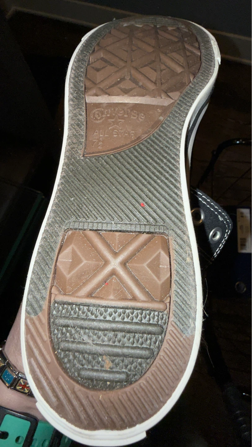 Custom Painted Converse Chuck Taylor All Star High Top Sneakers - photo 3