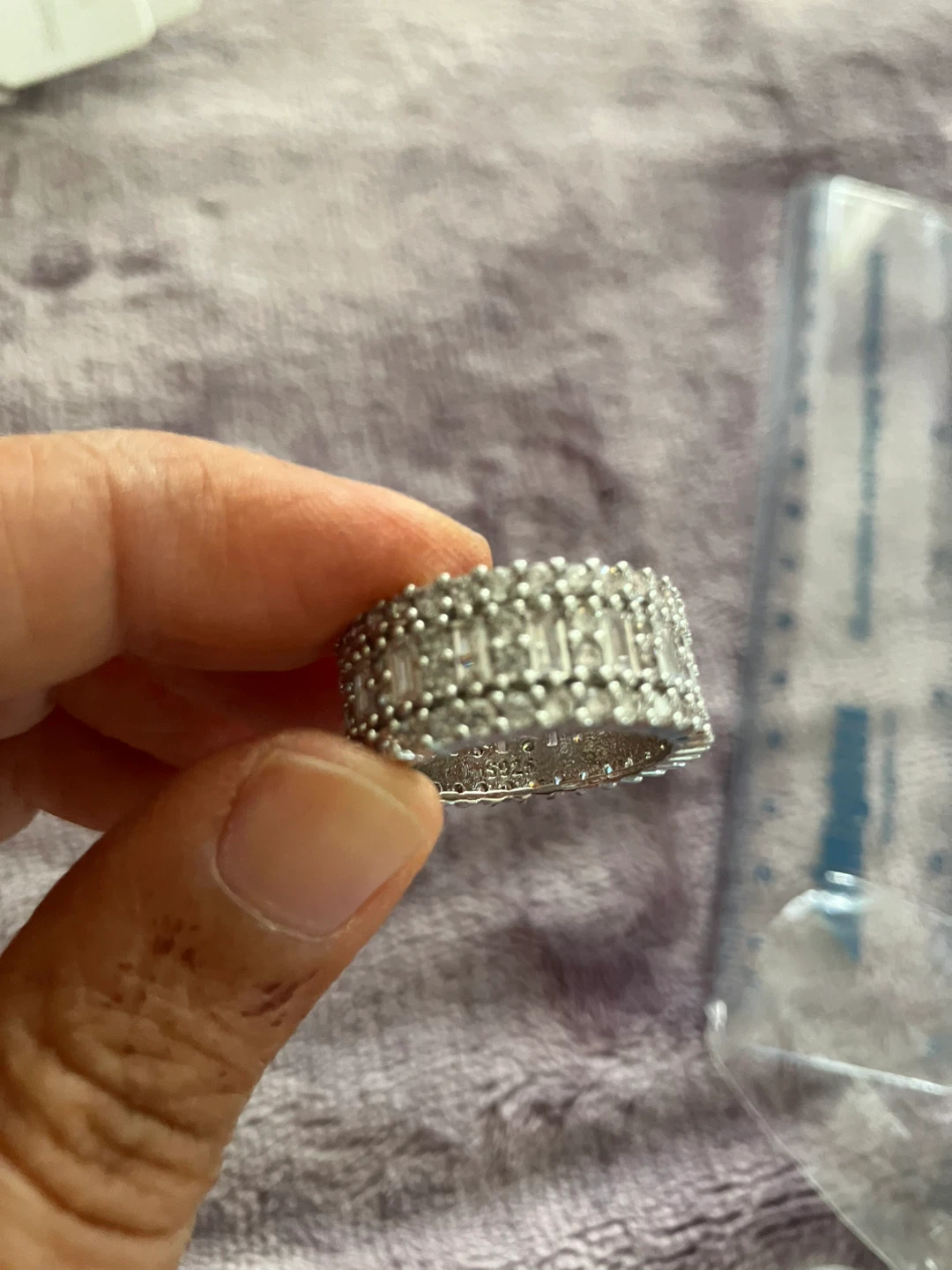 Flash sale ⚡️- S925 Silver Eternity Band Ring - photo 2