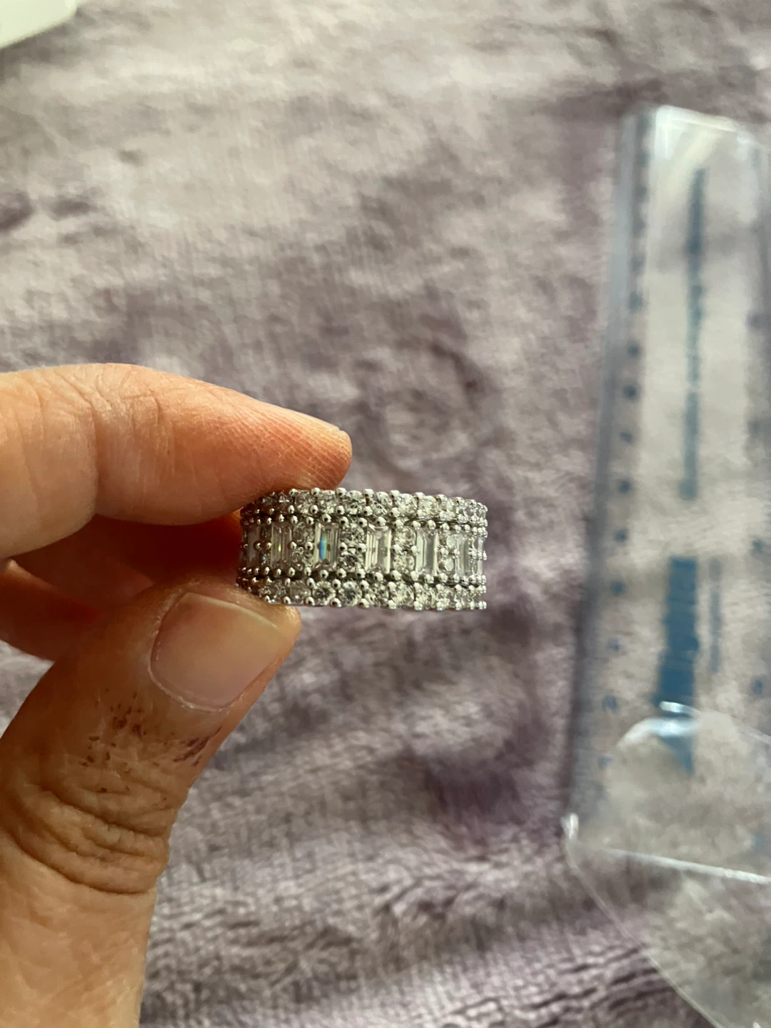 Flash sale ⚡️- S925 Silver Eternity Band Ring