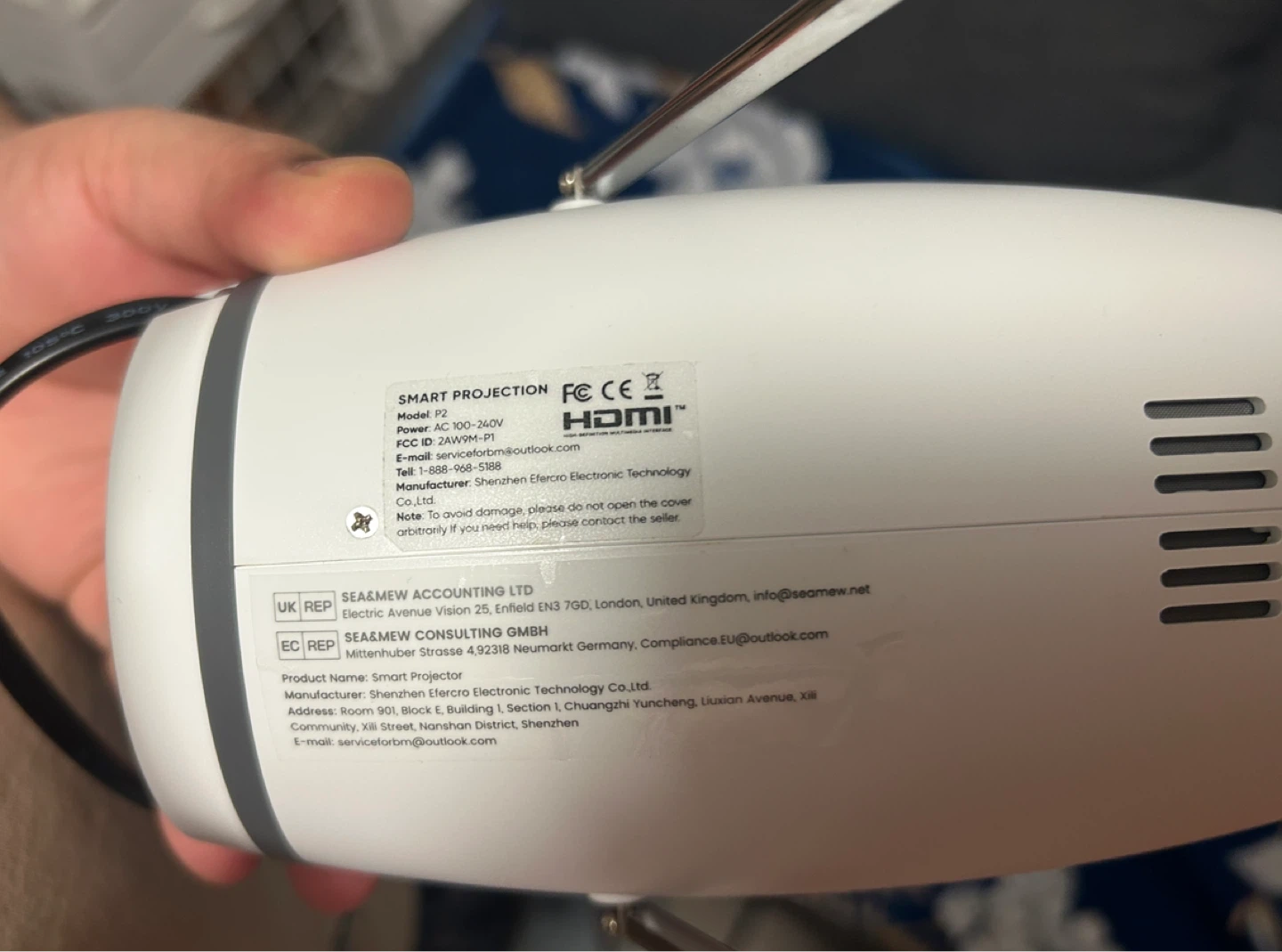 Smart Projector P2 - photo 3