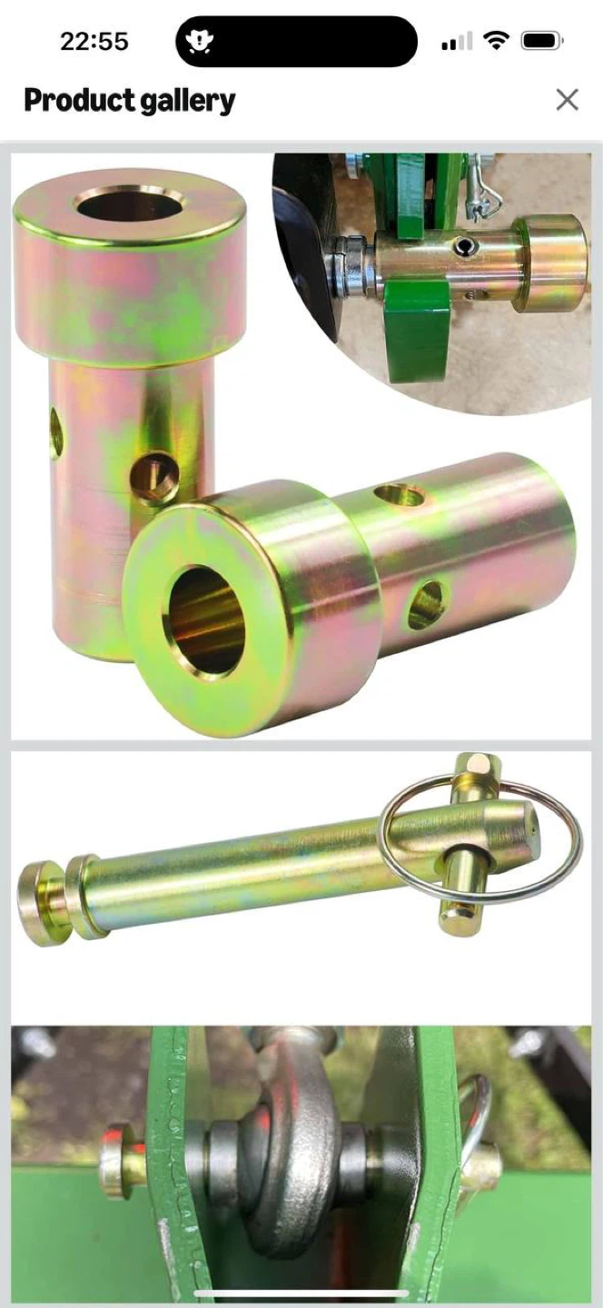 CAT 1 QUICK HITCH ADAPTER BUSHING KIT – 2 SET (TRACTOR / 3 - photo 2