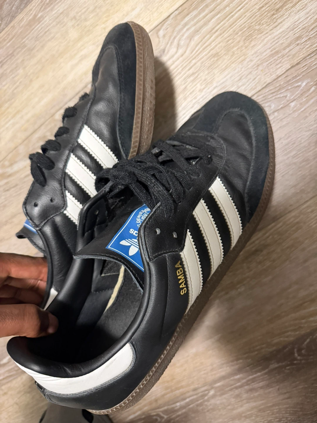 Adidas Samba Classic Black White Men's Shoes - photo 2