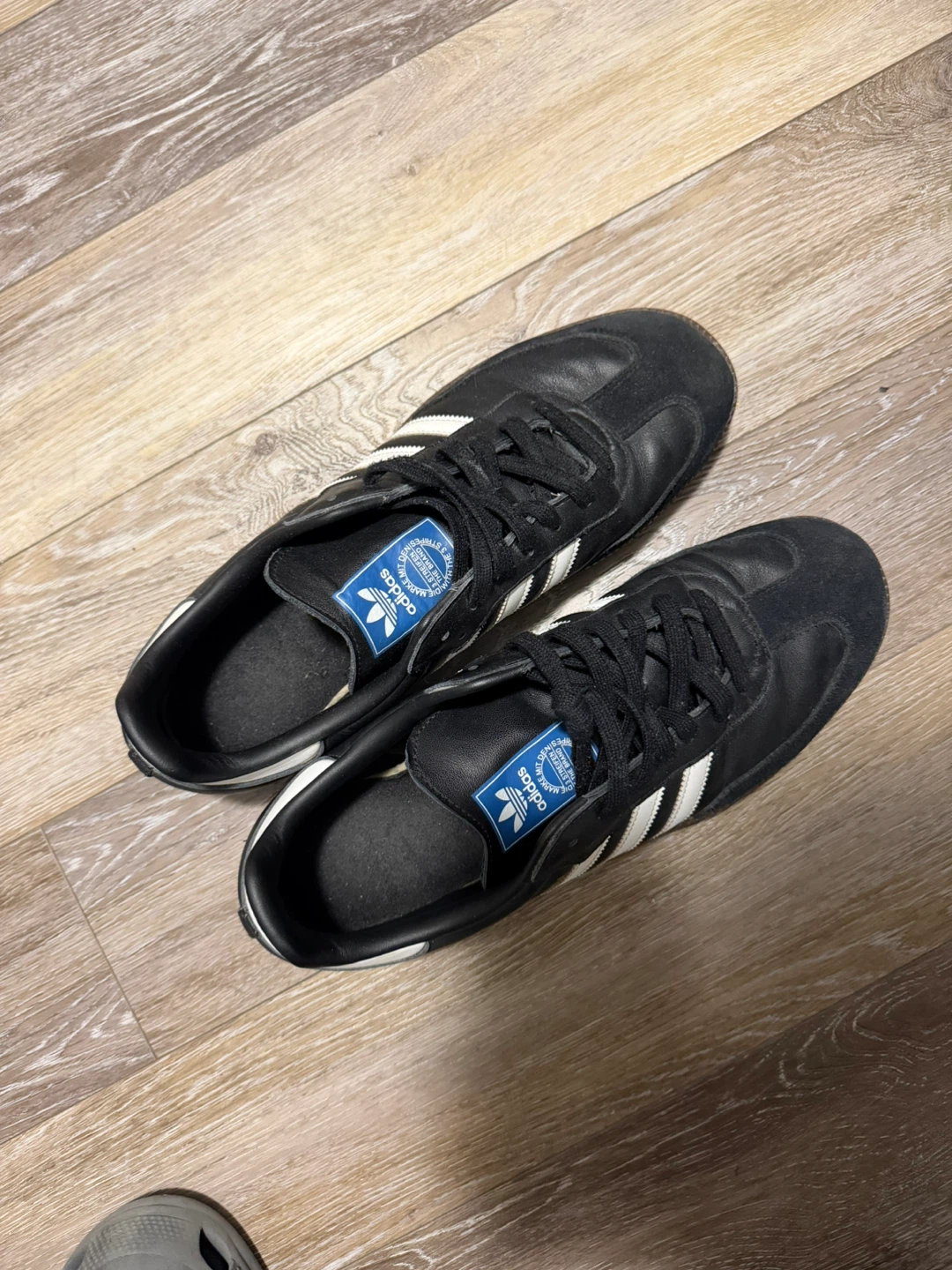 Adidas Samba Classic Black White Men's Shoes