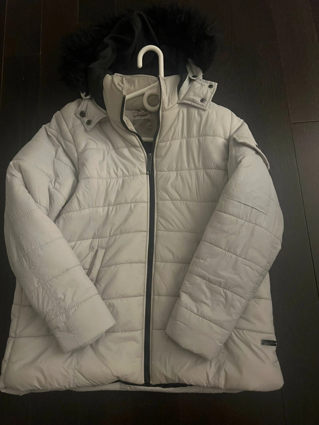 LCW Casual Puffer Jacket with Fur Hood - photo 2