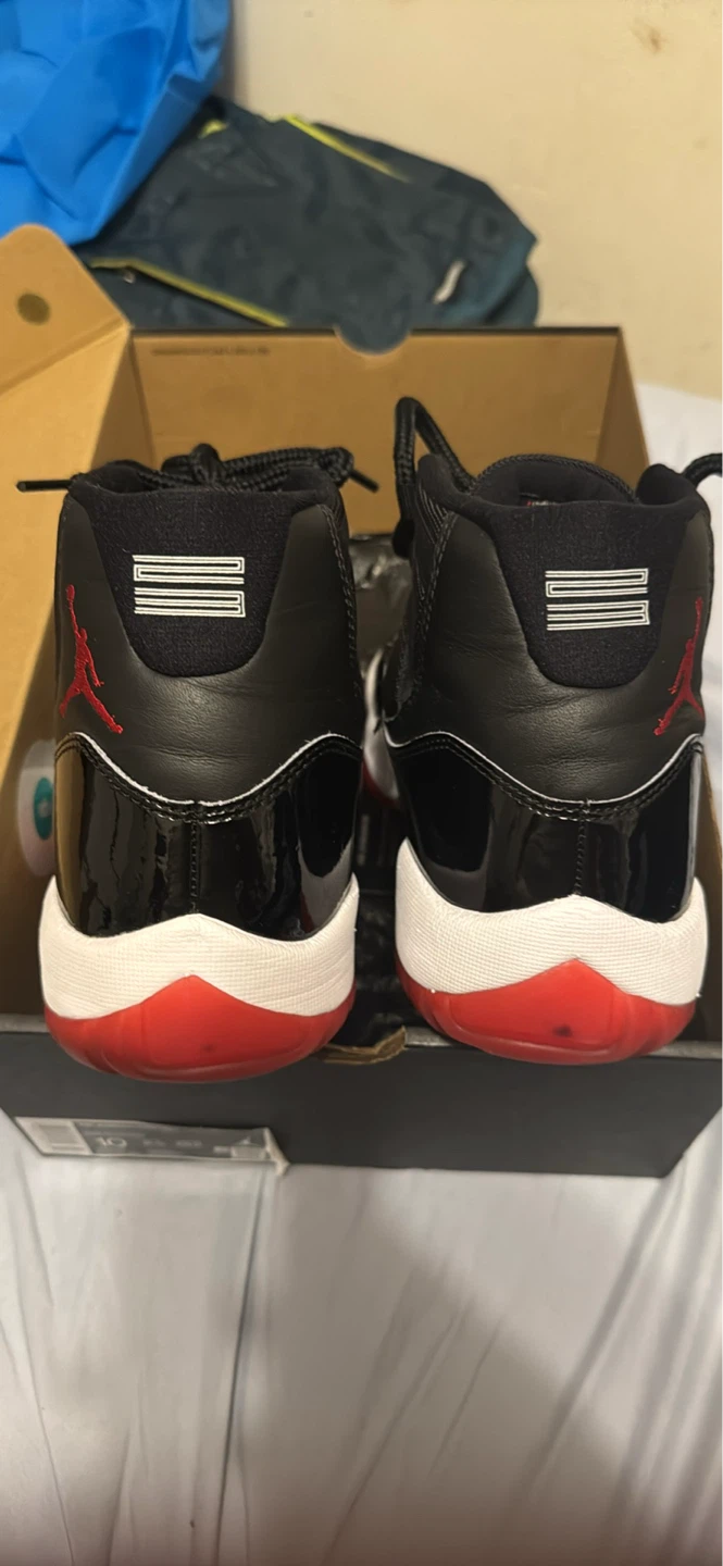 Air Jordan 11 Retro "Bred" Size 10 Men's - photo 2