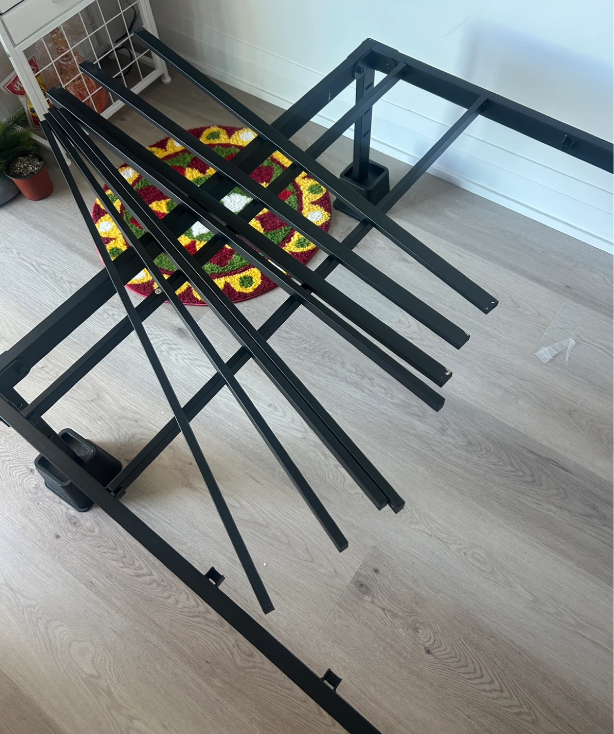 Black Metal Bed Frame
