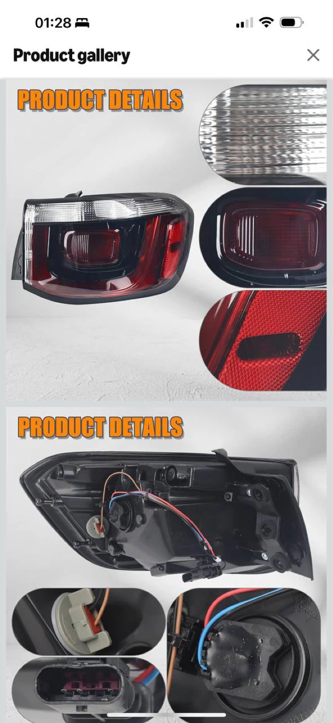 Jeep Compass 2022–2024 Tail Light RIGHT (Passenger Side) - photo 3