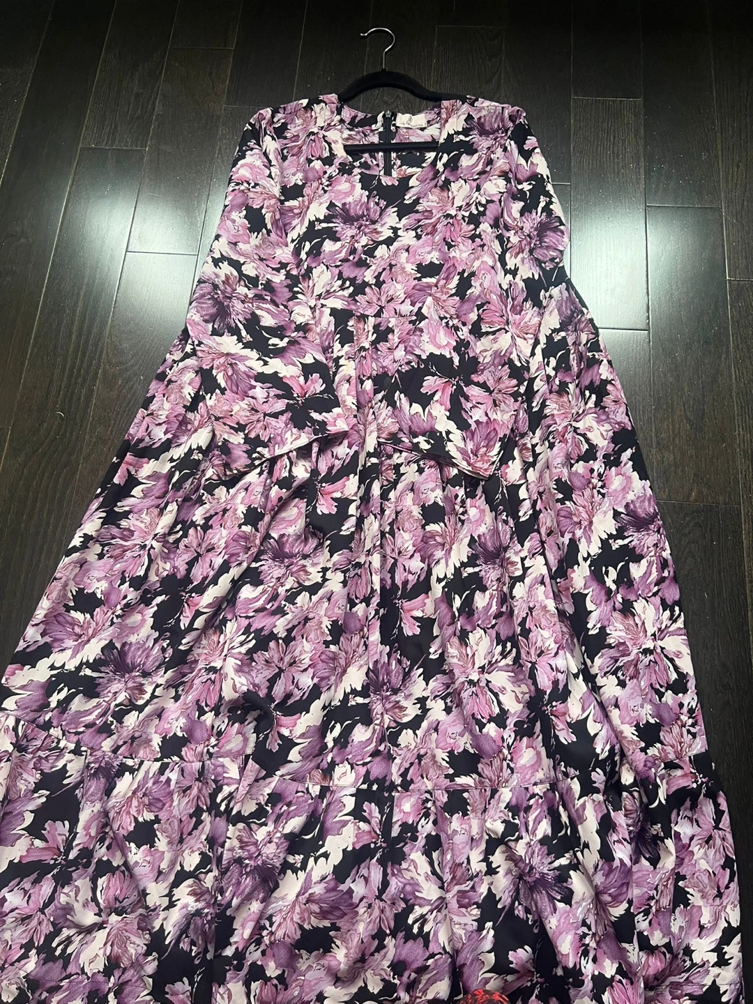Maxi Dress - Purple Floral