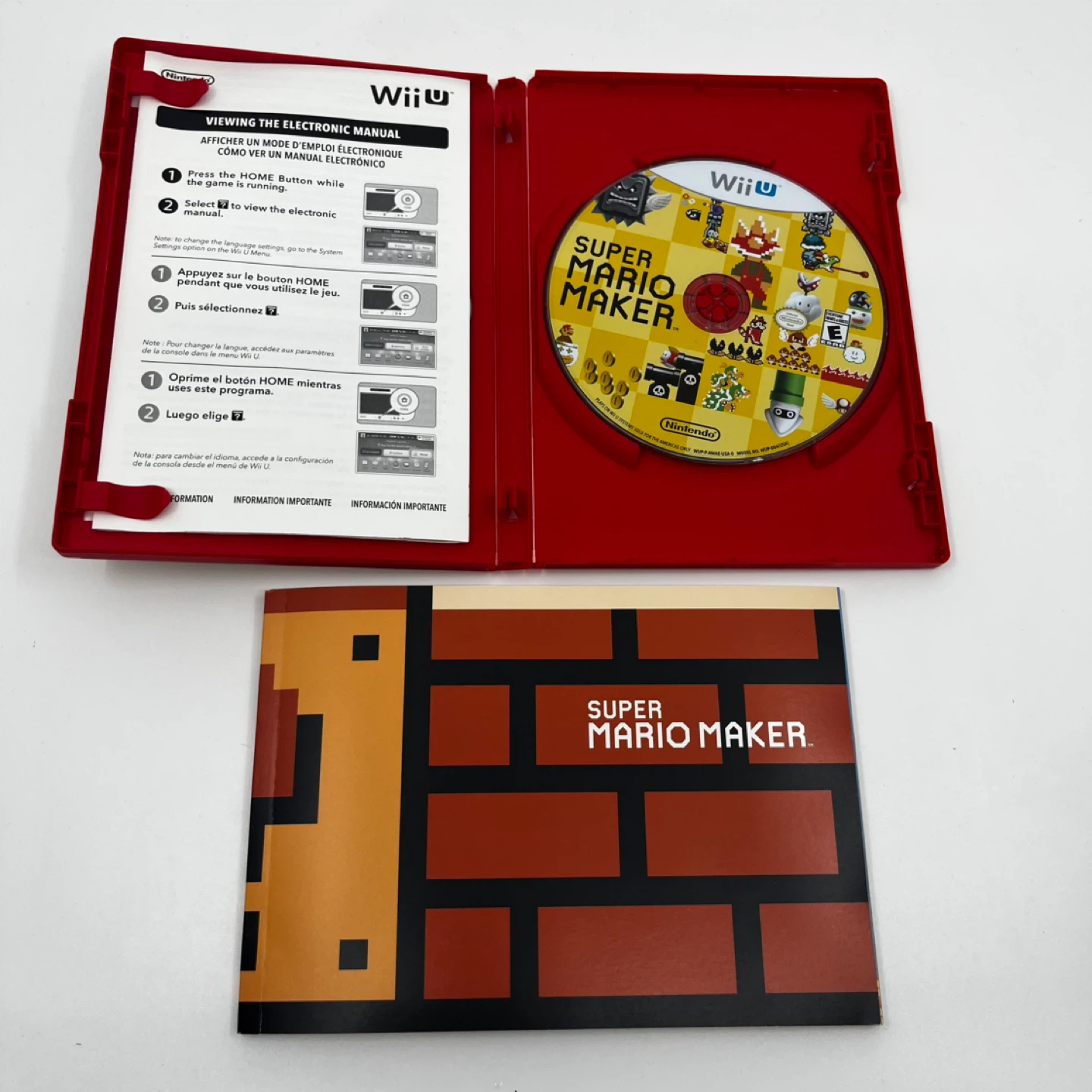 Wii U Super Mario Maker Game - photo 2