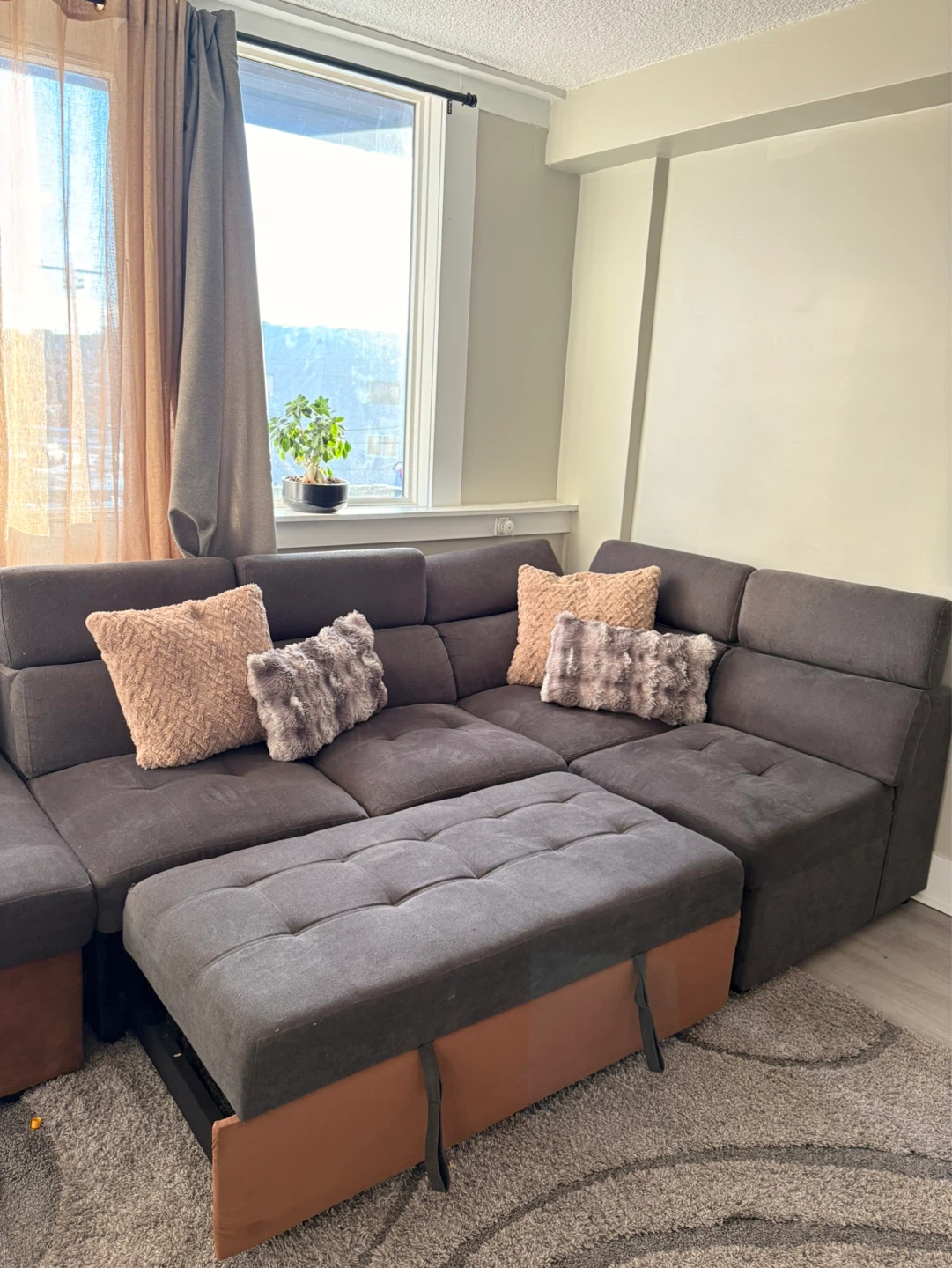 Grey Sectional Sofa - photo 3