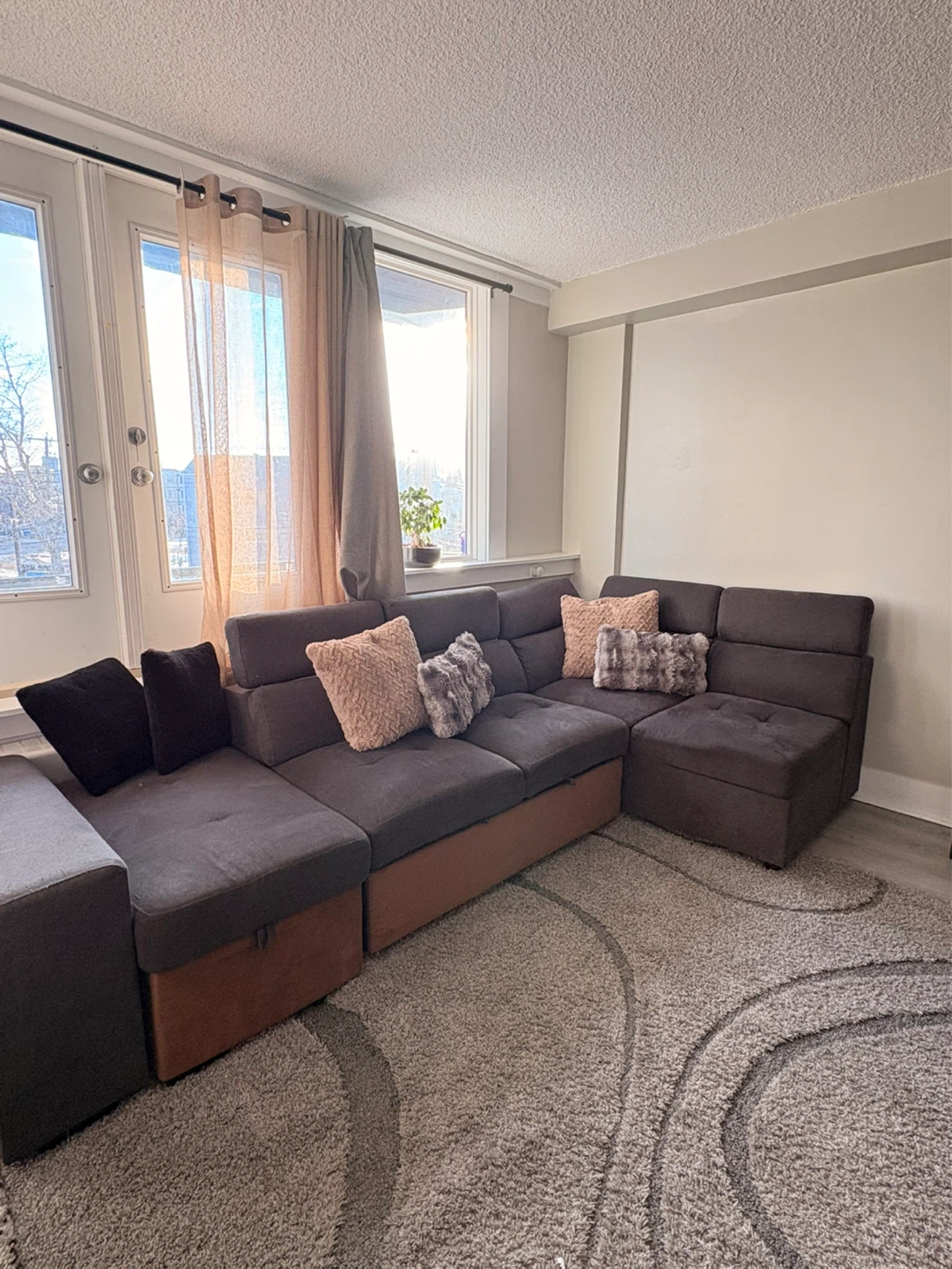 Grey Sectional Sofa