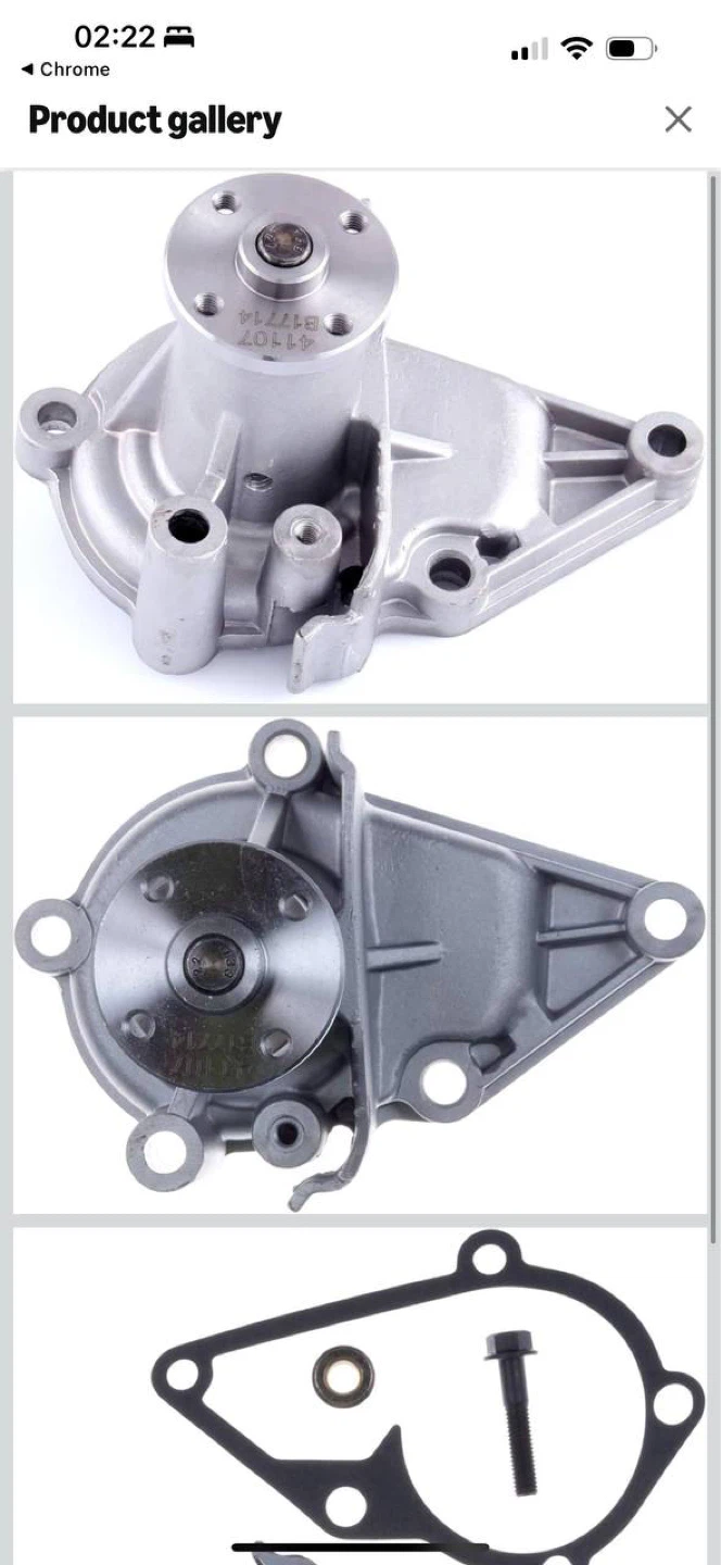Gates 41107 Water Pump – Hyundai Accent / Kia Rio 🔥🚗 - photo 2