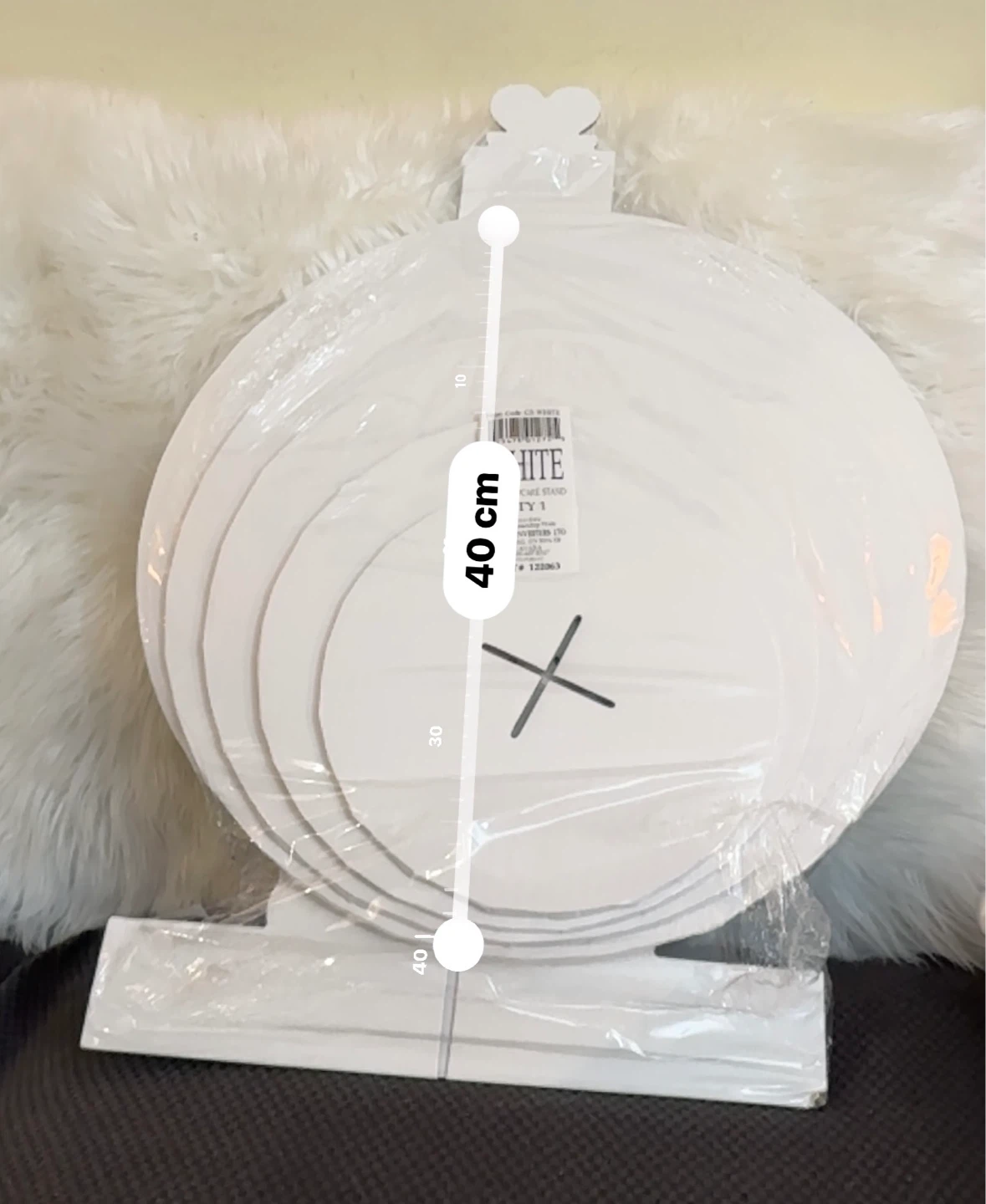 White Cake Stand - photo 3