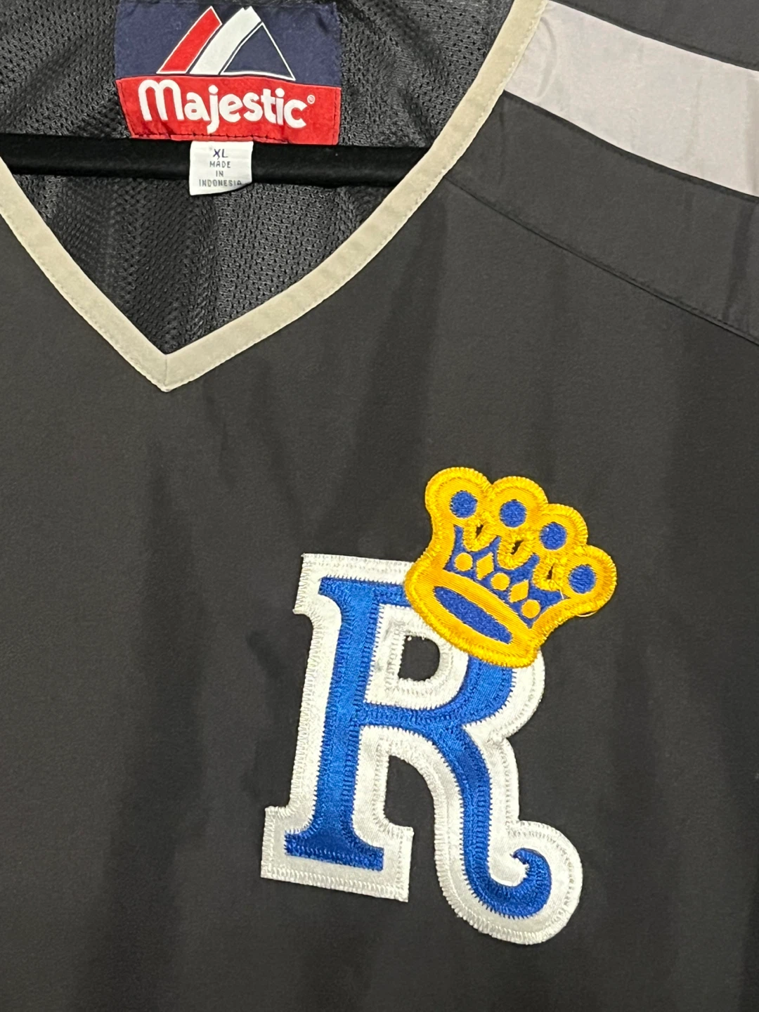 Majestic Royals Baseball Pullover Jacket Men’s XL - photo 4