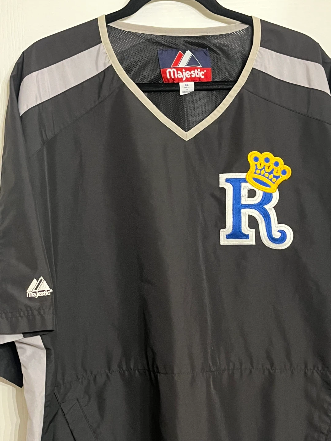 Majestic Royals Baseball Pullover Jacket Men’s XL - photo 2