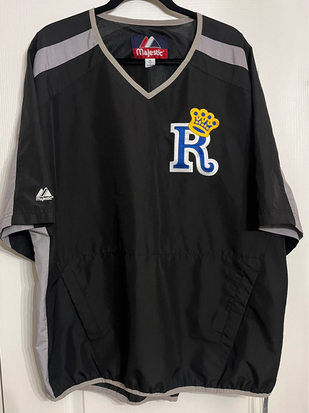 Majestic Royals Baseball Pullover Jacket Men’s XL