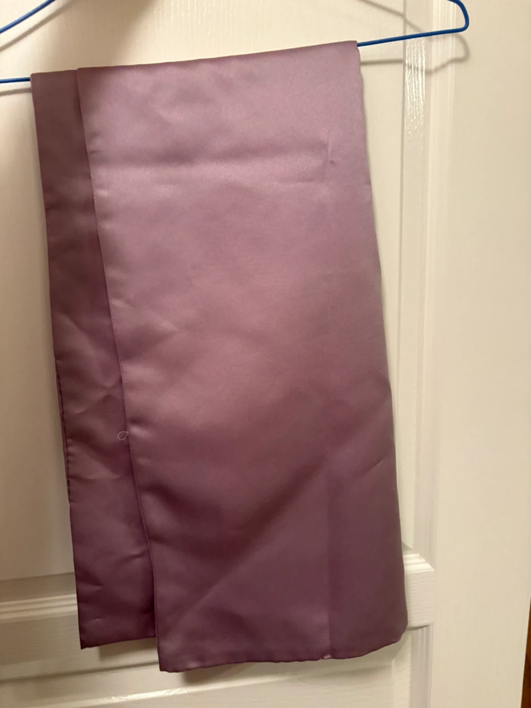 Lilac Beaded Satin Dress - photo 4