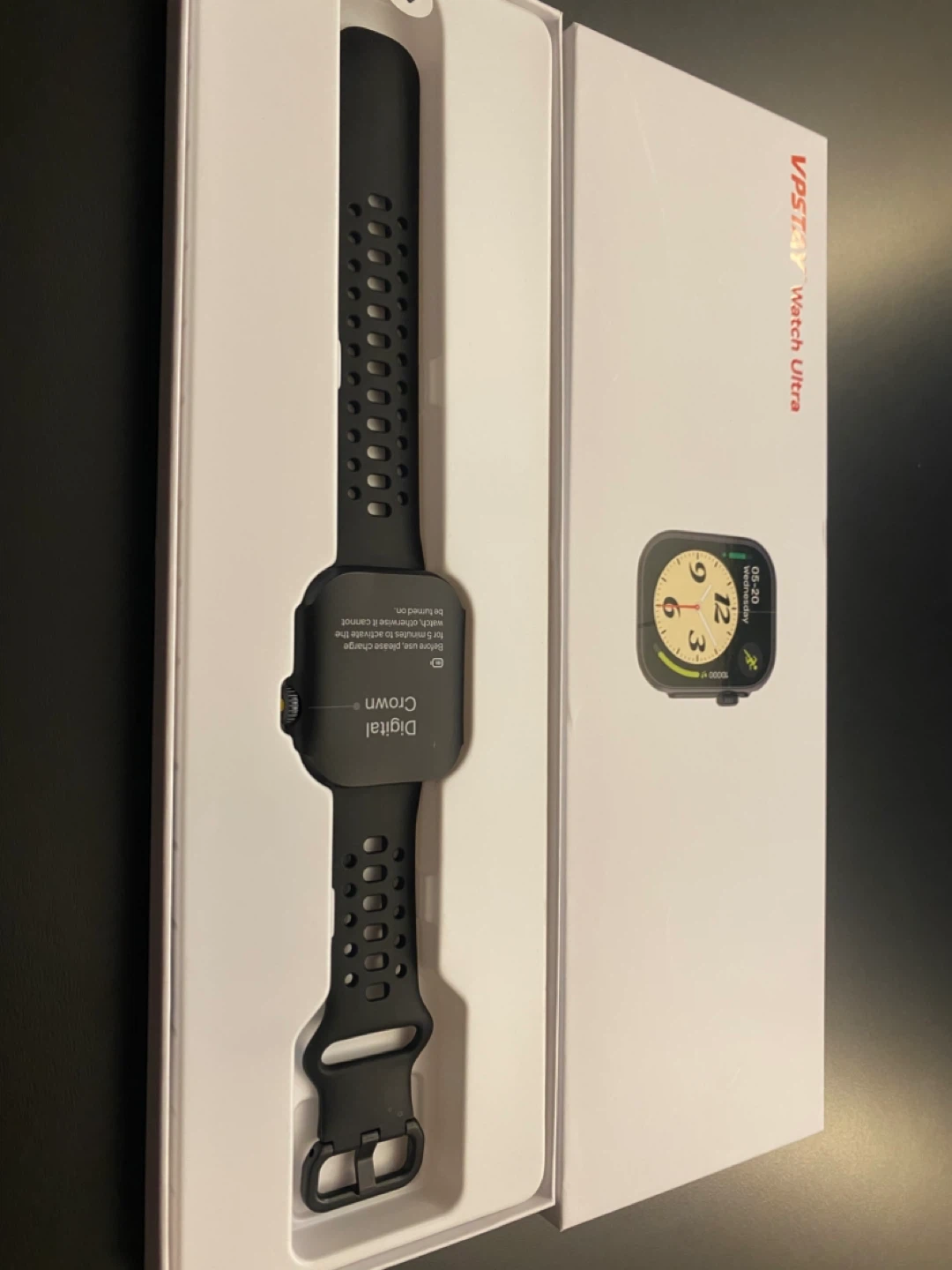 VPSTAY Watch Ultra Smartwatch - Black - photo 2