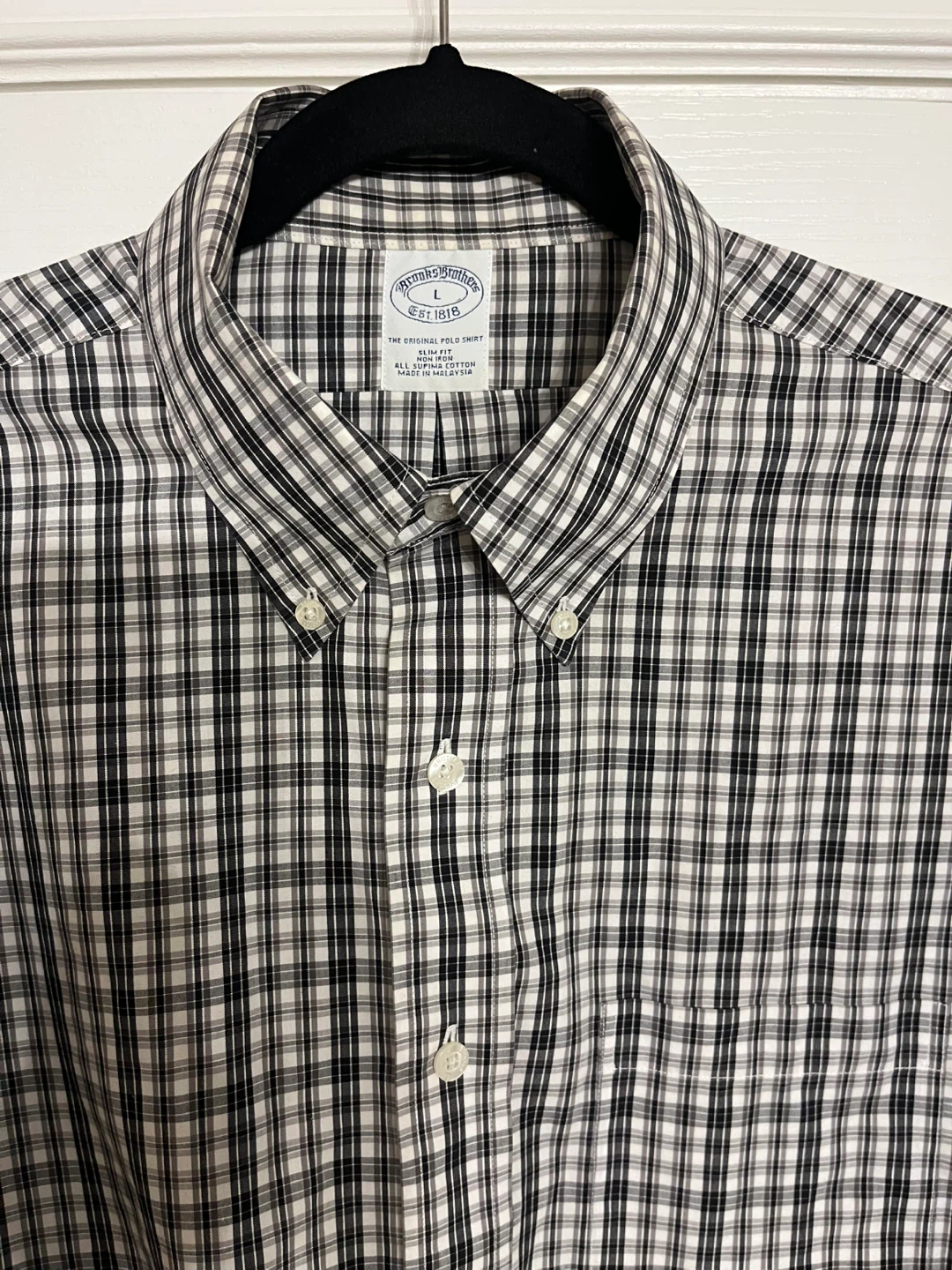 Brooks Brothers Plaid Button-Down Shirt Men’s Large - photo 2