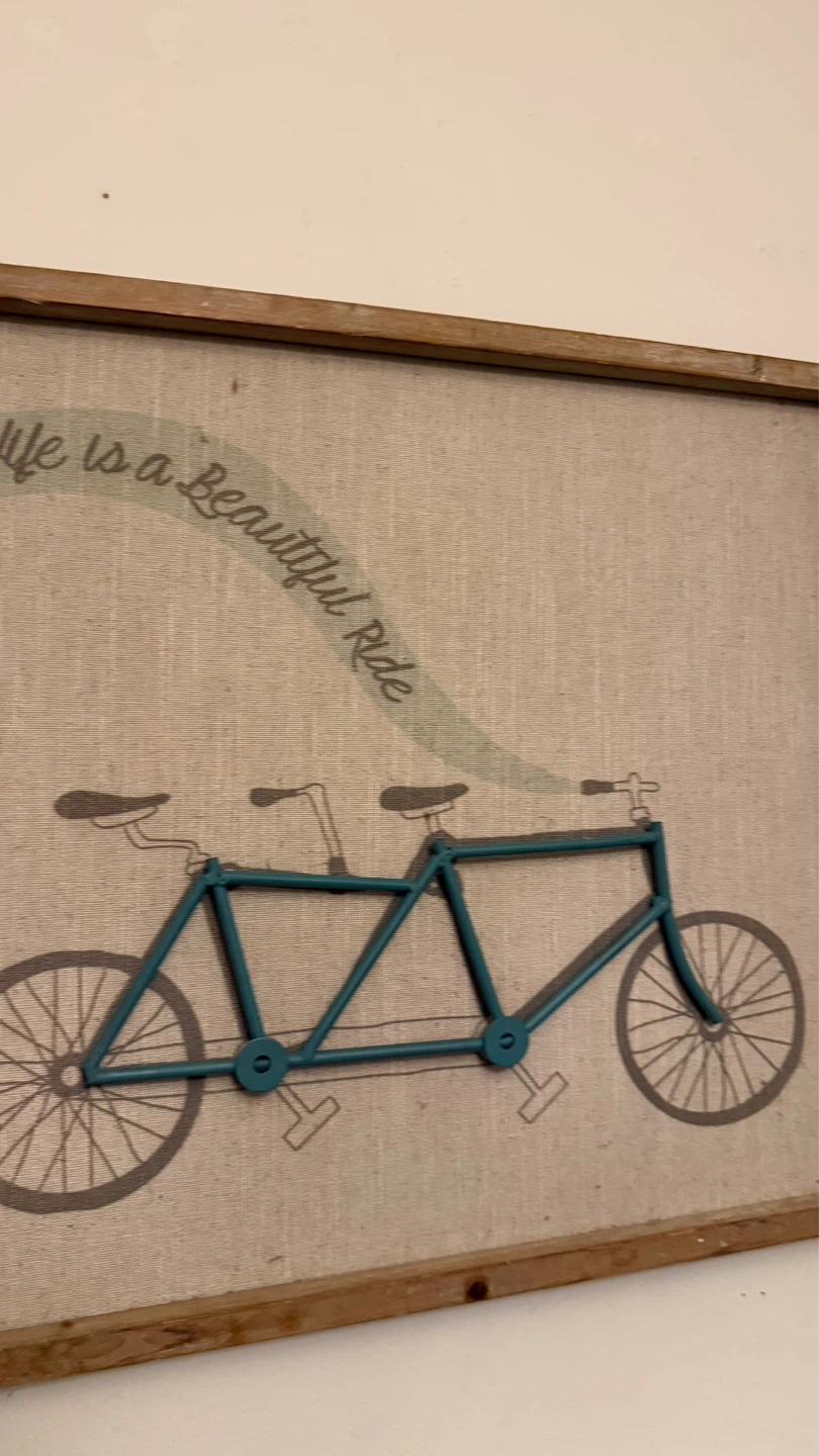 Tandem Bicycle Wall Art check more pictures - photo 3