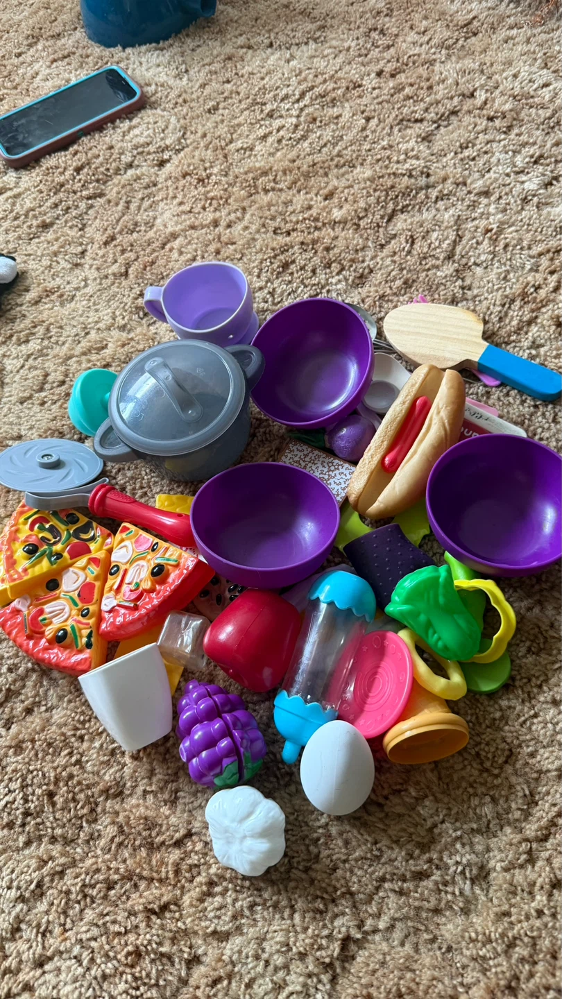 Play Food Kitchen Toy Set
