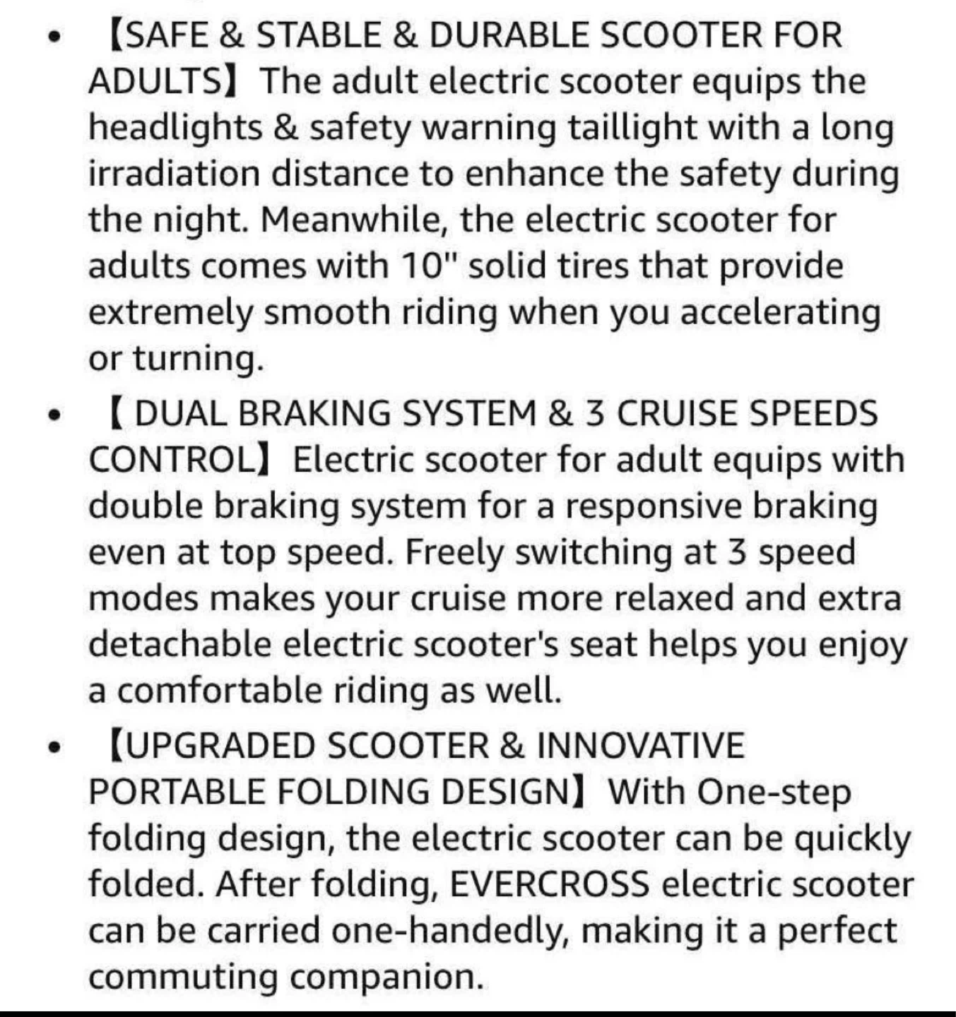EVERCROSS H5 Electric Scooter.(Brand New) - photo 2
