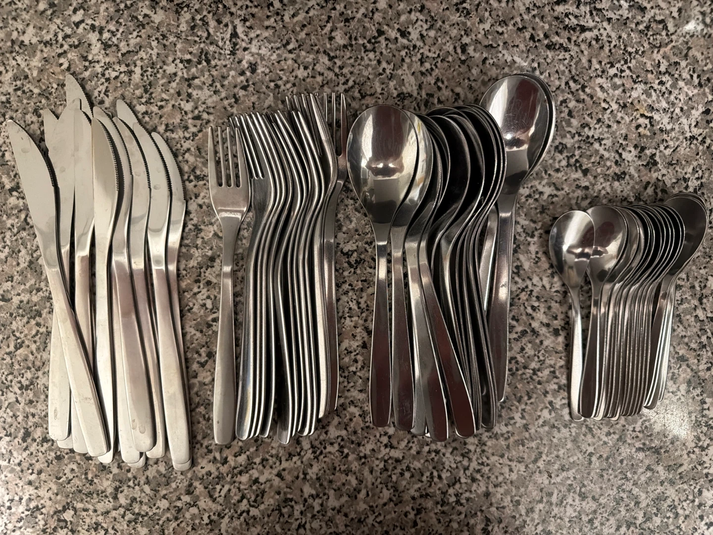 IKEA Stainless Steel Flatware Set for 12 persons