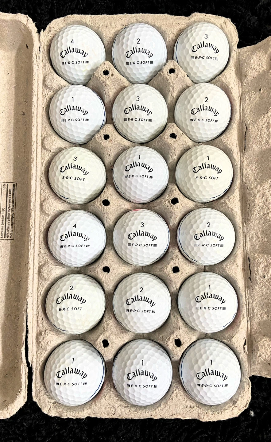 18 Callaway ERC Soft Triple Track Golf Balls - photo 2