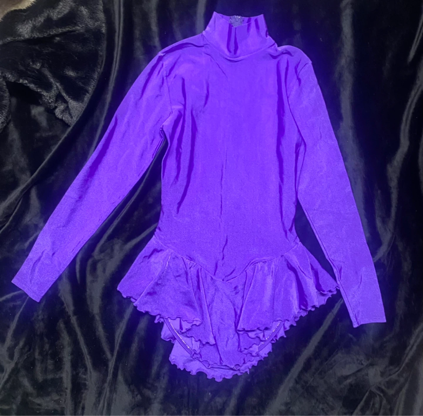 🌱  Mondor Long Sleeve Figure Skating Practice Dress - Size P/S