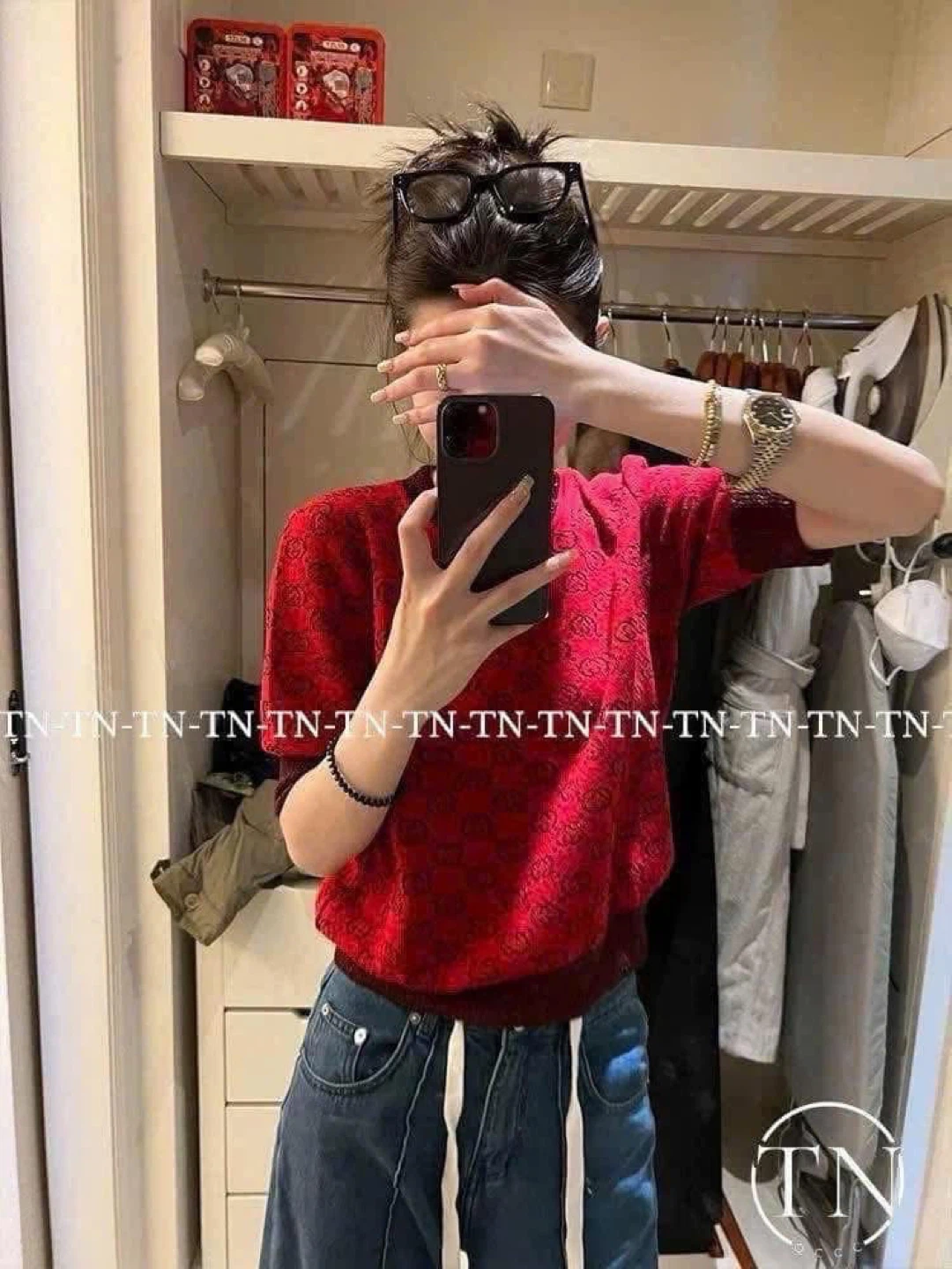 Gucci GG Wool Bouclé Jacquard Top - photo 3