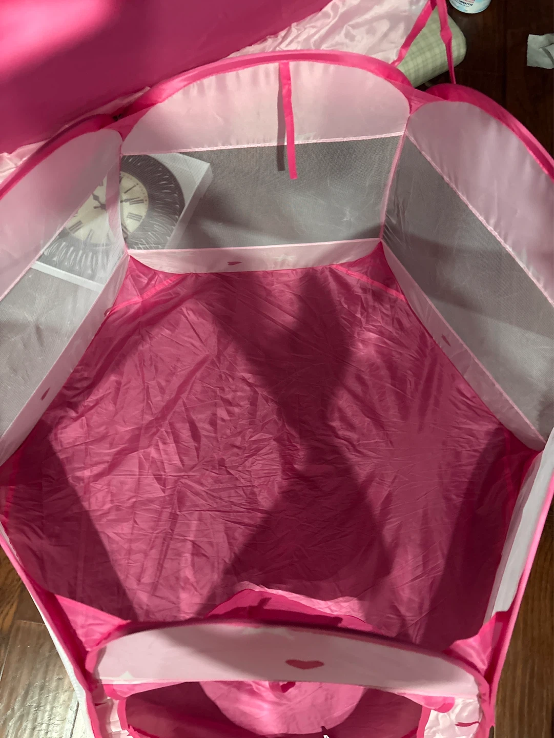 Pink Play Tent with Hearts and Stars - photo 2