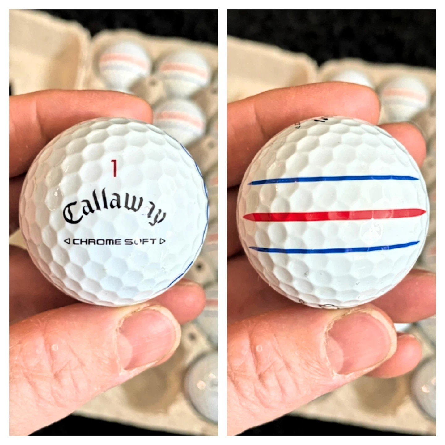 18 Callaway Chrome Soft Triple Track Golf Balls - photo 3