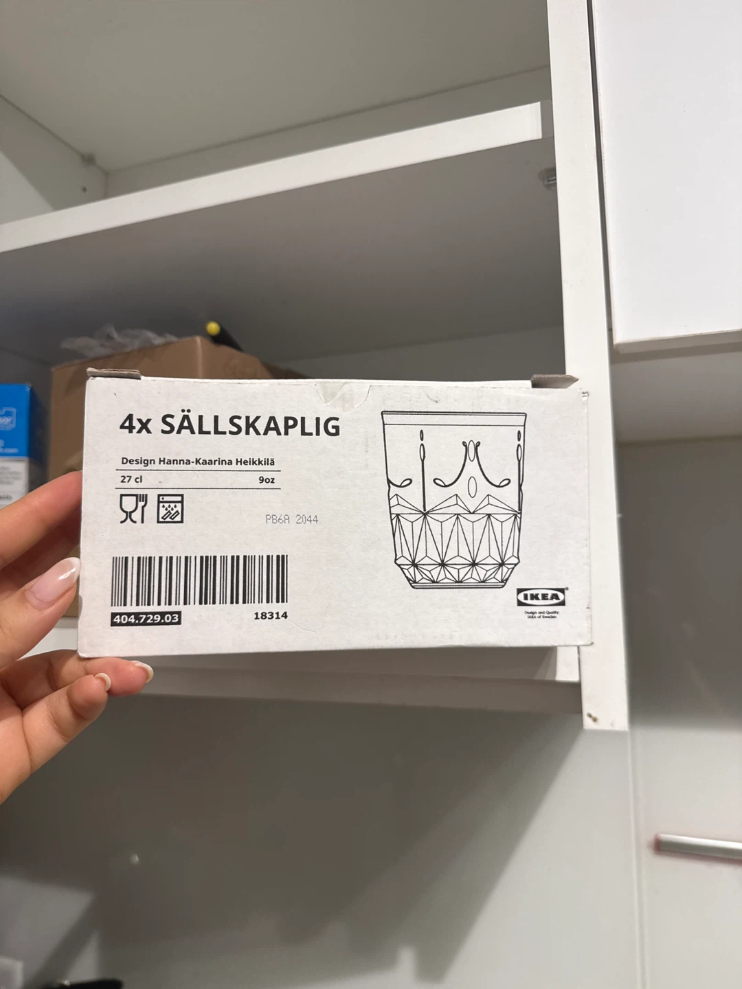 IKEA Sällskaplig Glasses 4-Pack