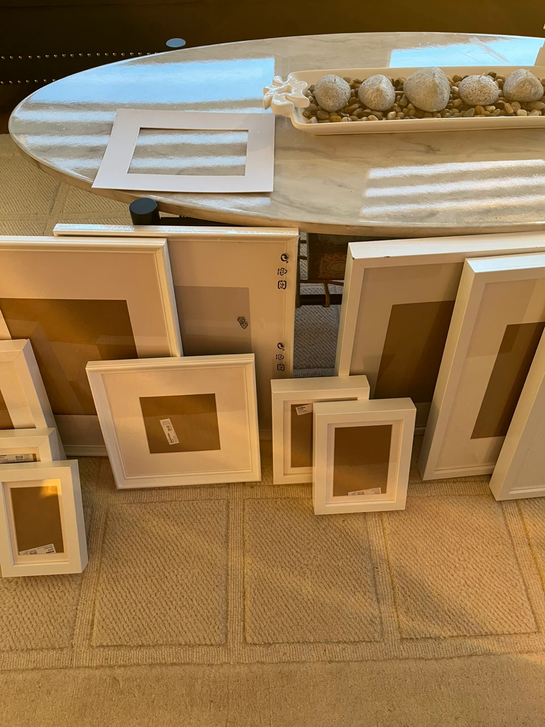 White Picture Frames Bundle - photo 4