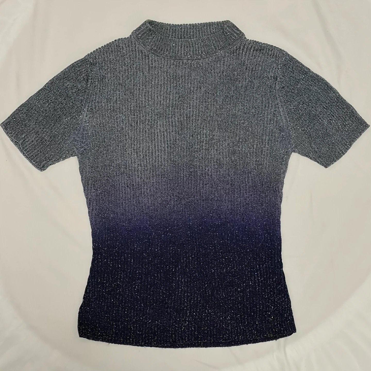 Sparkly Ombre Knit Top