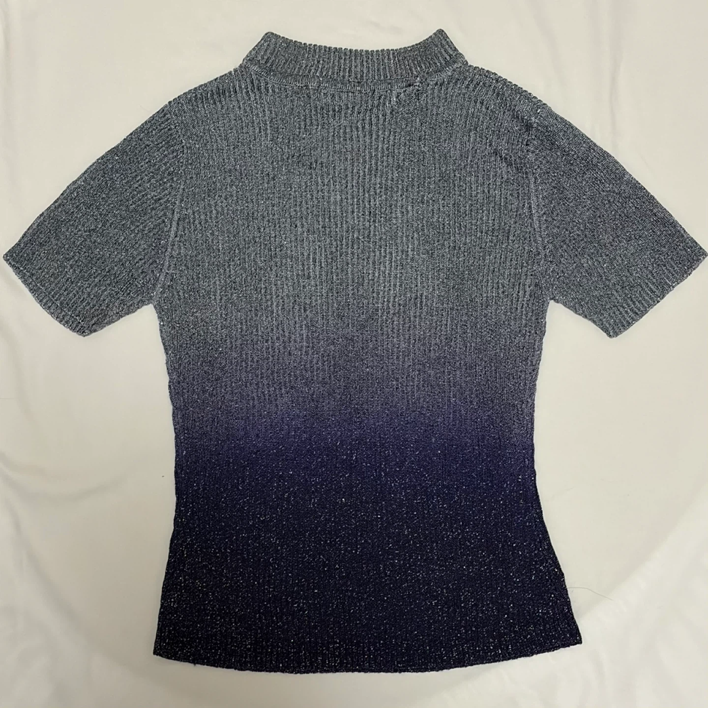Sparkly Ombre Knit Top - photo 2