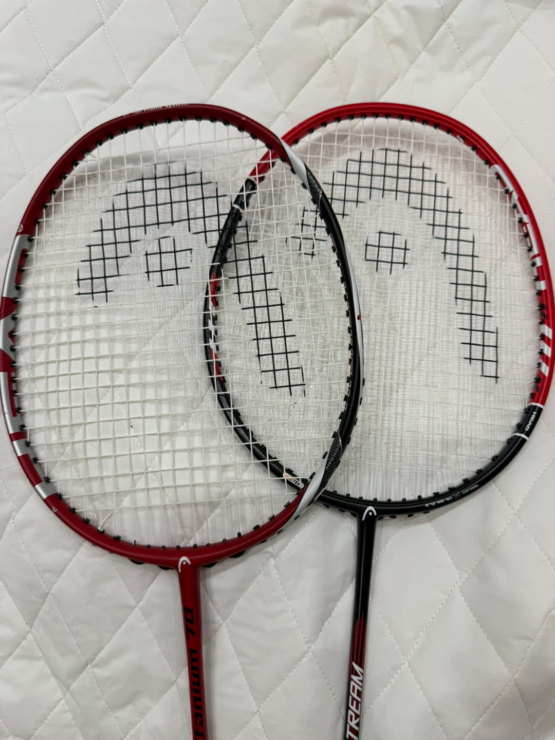 HEAD Titanium 10 & STREAM Badminton Racquets