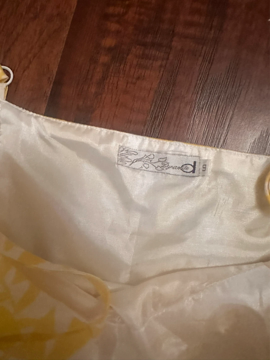 Yellow floral sundress size 9 - photo 2