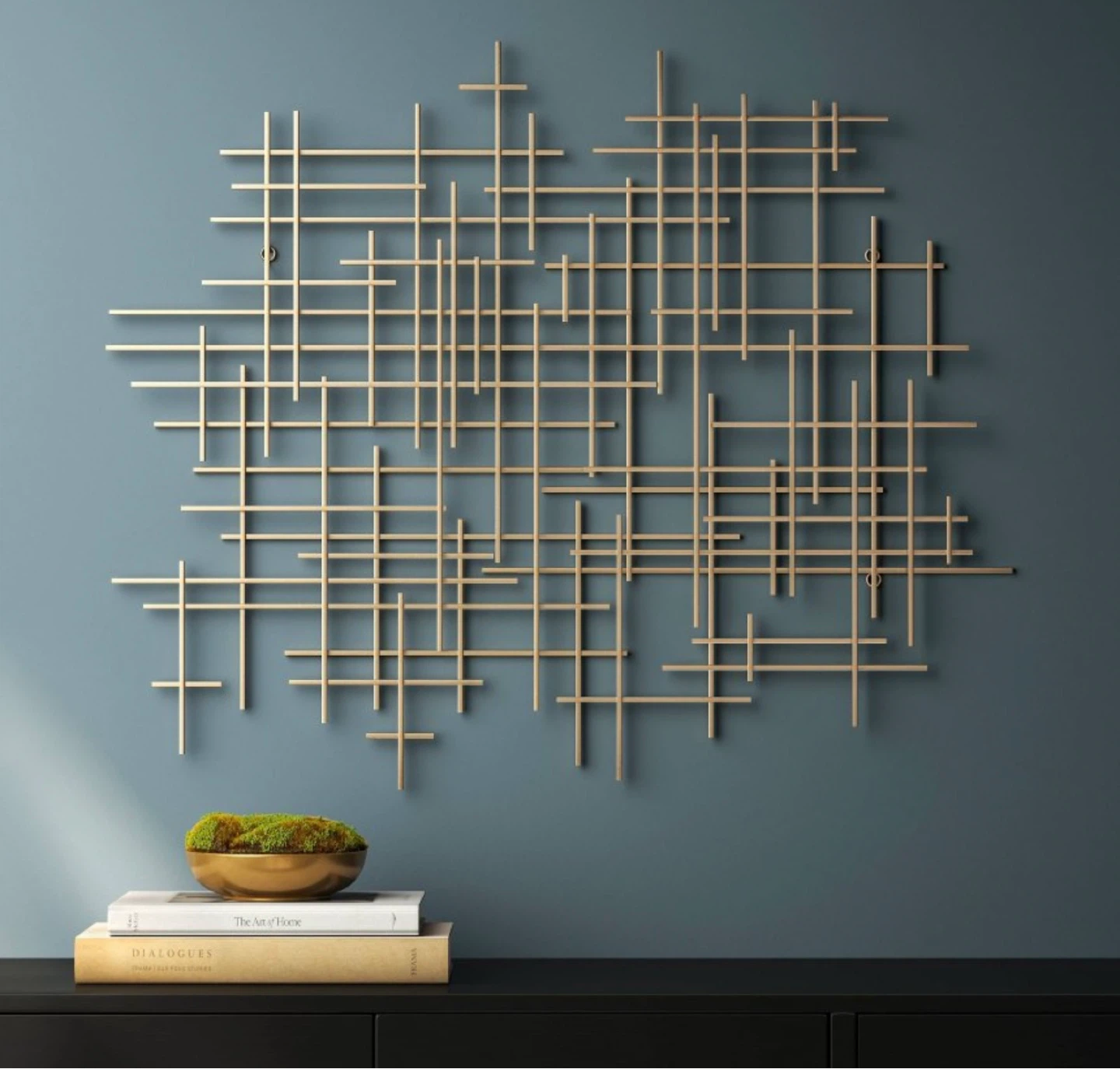 Gold Metal Wall Art - photo 3