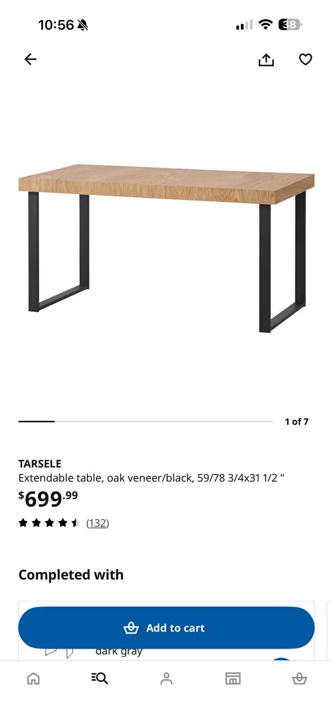 Extendable dinner table! - photo 3
