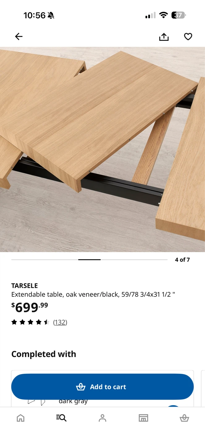 Extendable dinner table! - photo 4