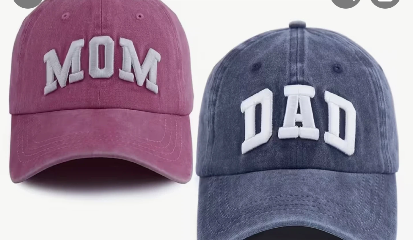 Gorras mom y DaD